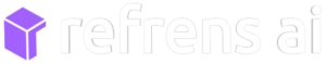 refrens AI Logo White